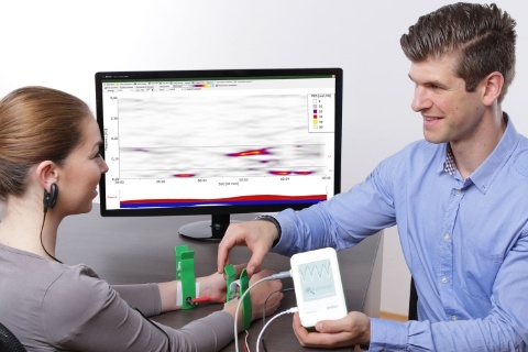 Messung der Herzratenvariabilität © BioSign GmbH